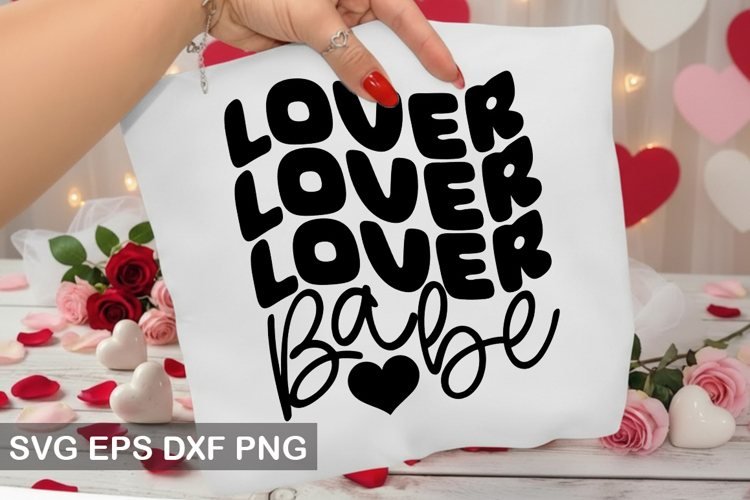 Lover Babe - Retro Valentine Design