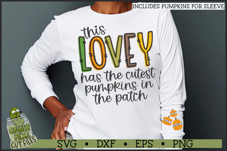 Lovey Pumpkin Patch SVG File