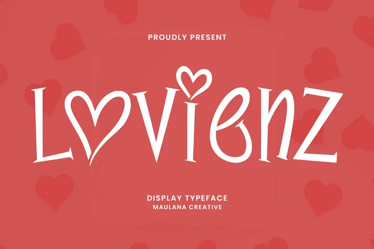 Lovienz Display Typeface