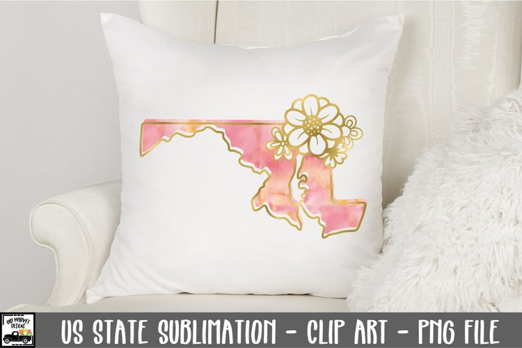 Maryland Sublimation PNG File
