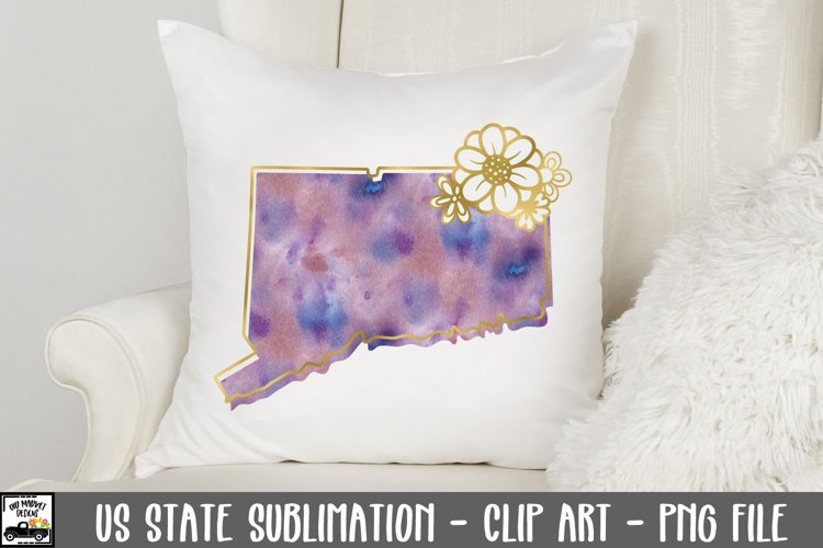 Connecticut Sublimation PNG File