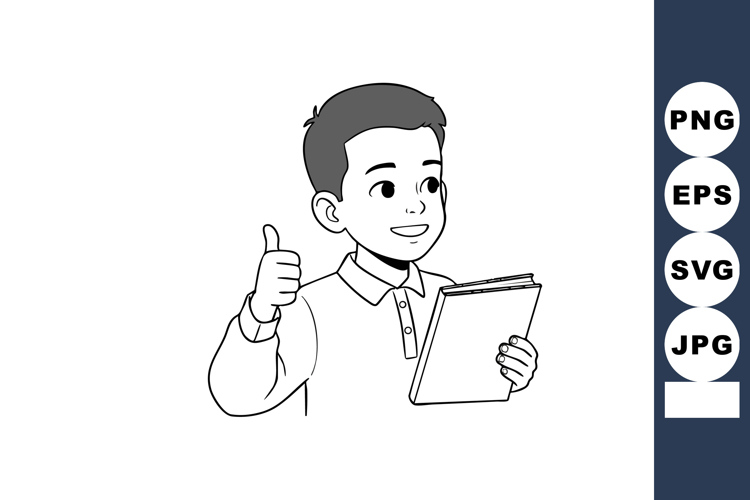 Boy Clipart Image 21