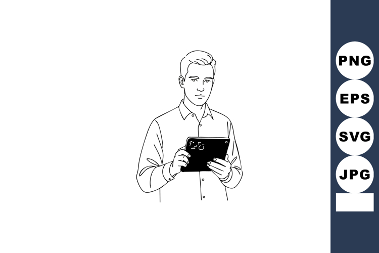 Tablet Clipart Image 5