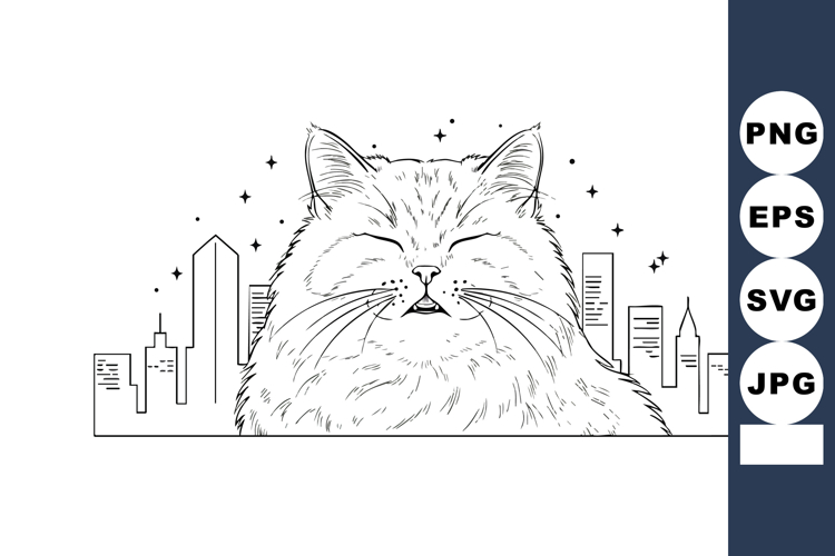 City Skyline Clipart Image 12
