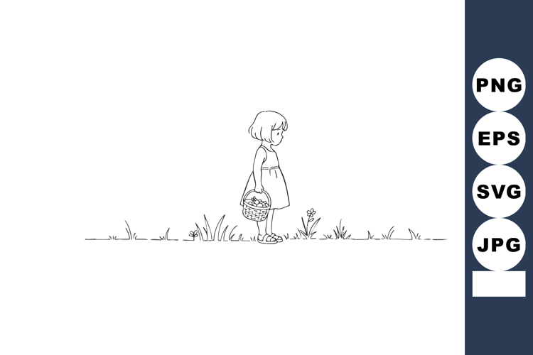 Girl Silhouette Image 9