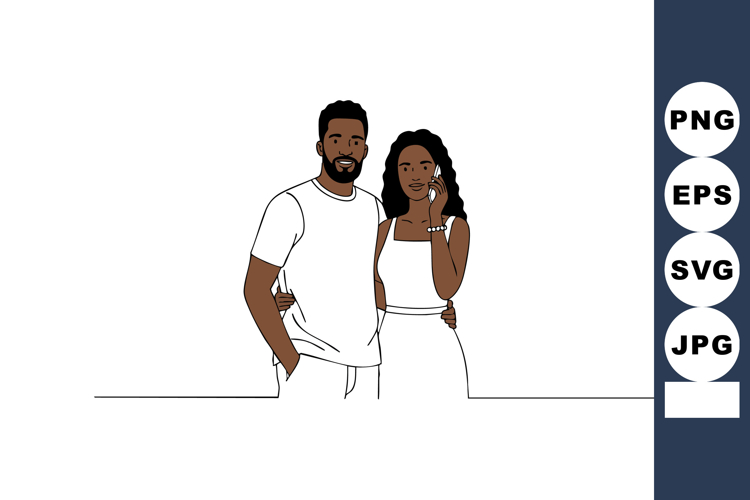 African American Clipart Image 7