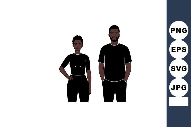 African Clipart Image 9