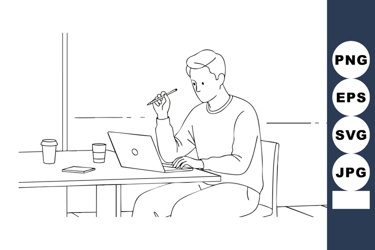 Laptop Clipart Image 19