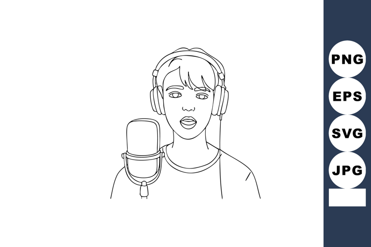 Microphone Clipart Image 17