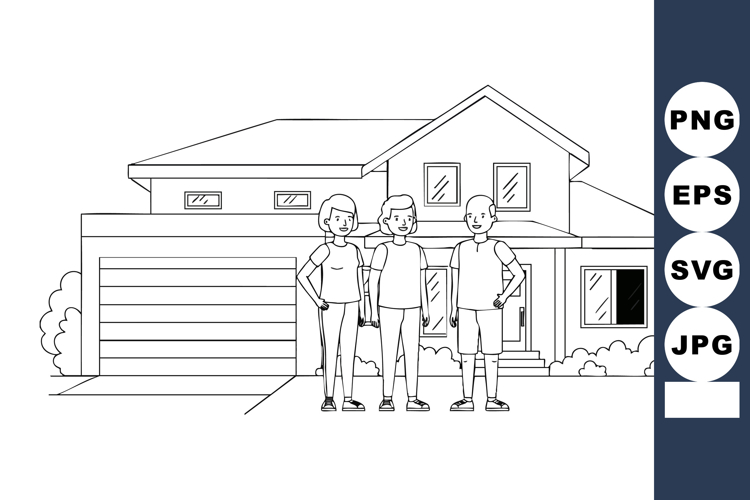 House Clipart Image 20