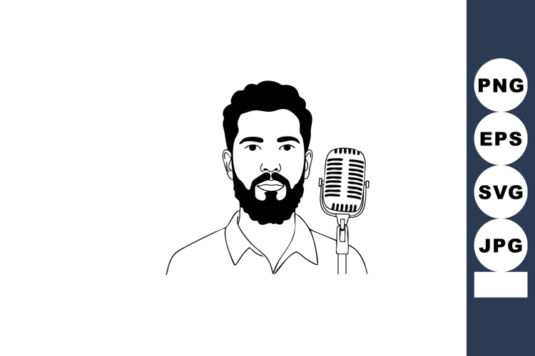 Microphone Clipart Image 12