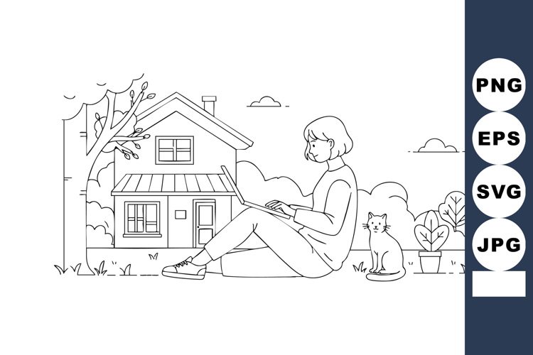 Woman Clipart Image 17