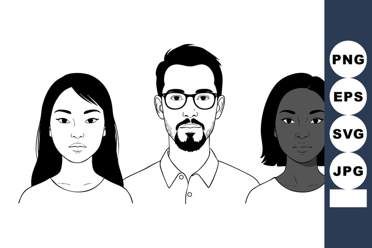 Glasses Vector Image 3