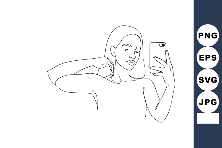 Woman Clipart Image 7
