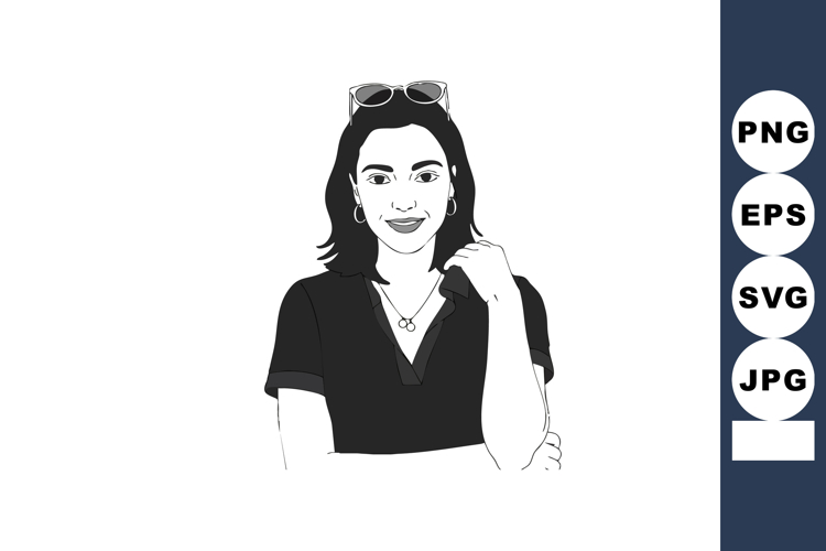 Woman Clipart Image 11