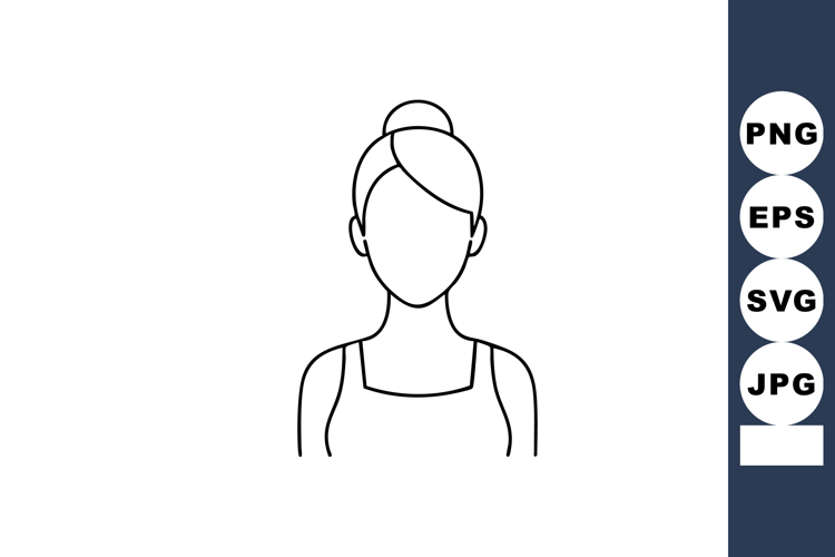 Hair Vector Image 16
