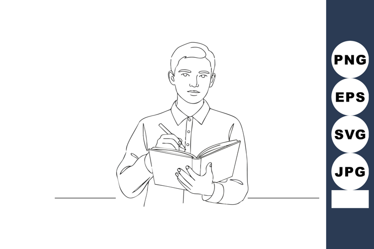 Writing Clipart Image 7