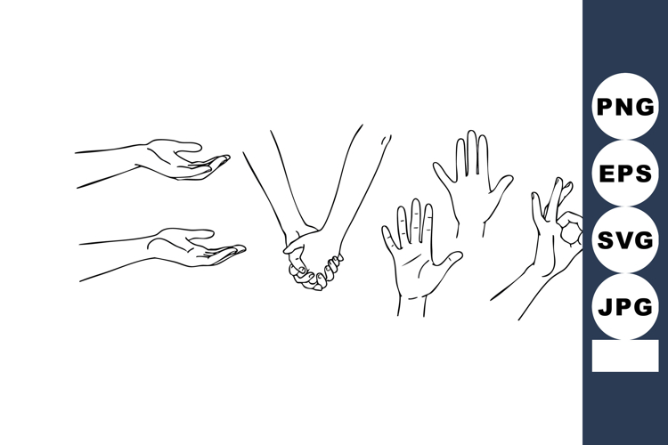 Hands Clipart Image 14