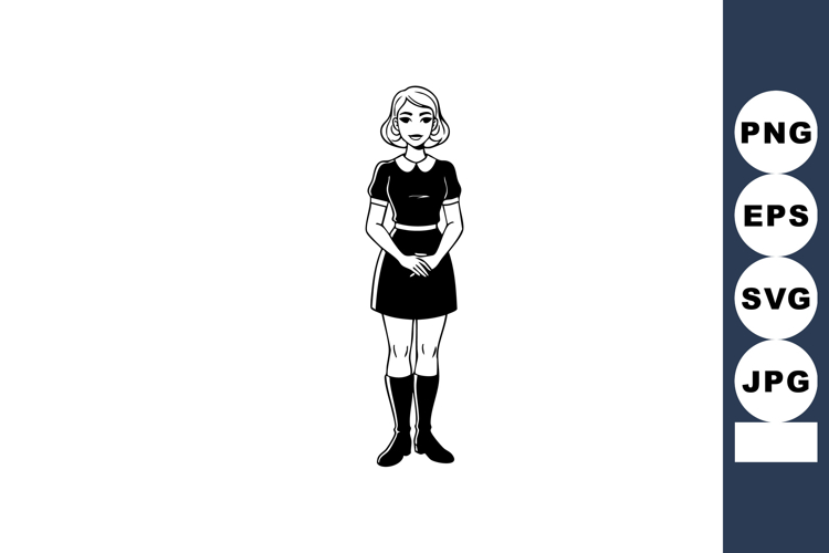 Dress Clipart Image 14