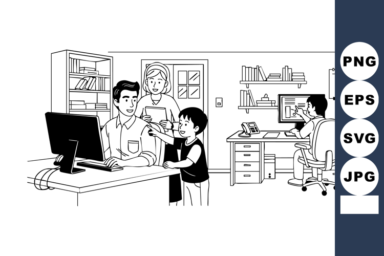 Office Clipart Image 13