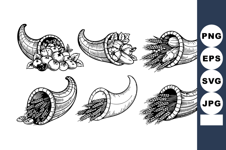 Cornucopia Clipart