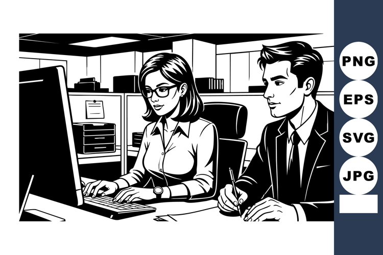 Working Together Clipart Image 10