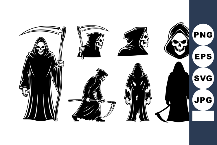 Grim Reaper Vector Image 11