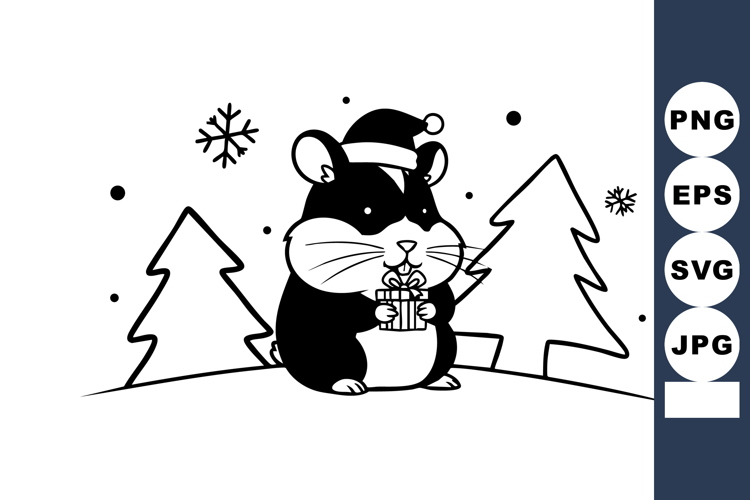 Hamster Clipart Image 6