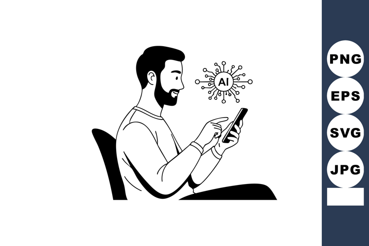 Smartphone Clipart Image 16
