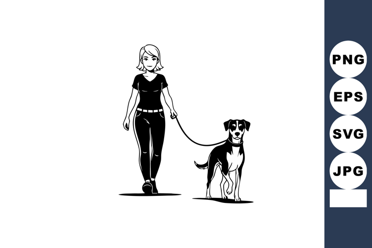 Simple Dog Clipart Image 13