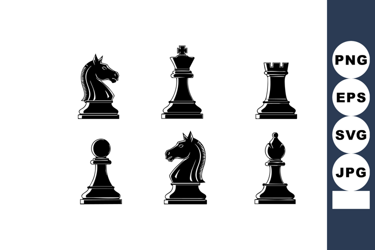 Chess Pieces Clipart Image 23