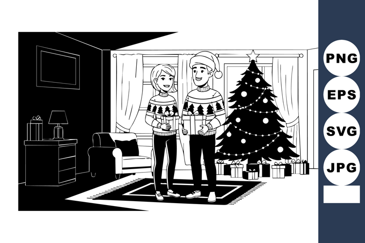 Gifts Clipart Image 7