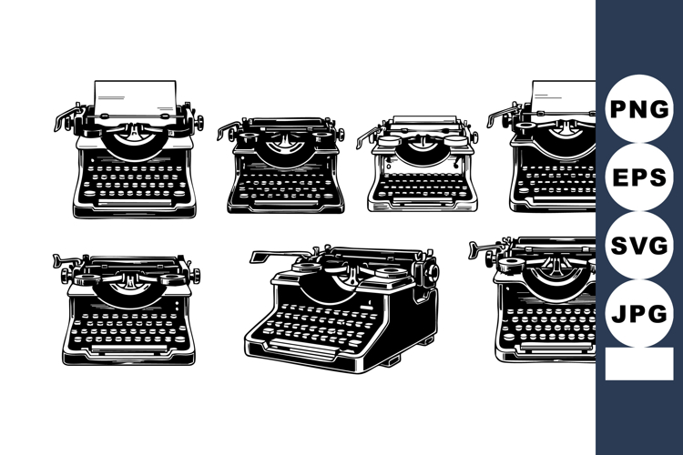 Typewriter Clipart