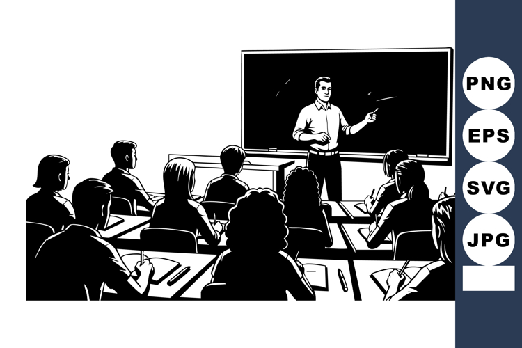 Classroom Clipart Image 2