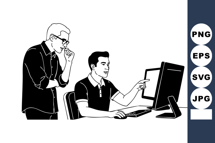 Men Clipart Image 7