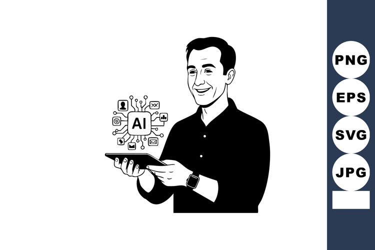 Tablet Clipart Image 5