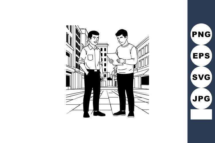 Men Clipart Image 6