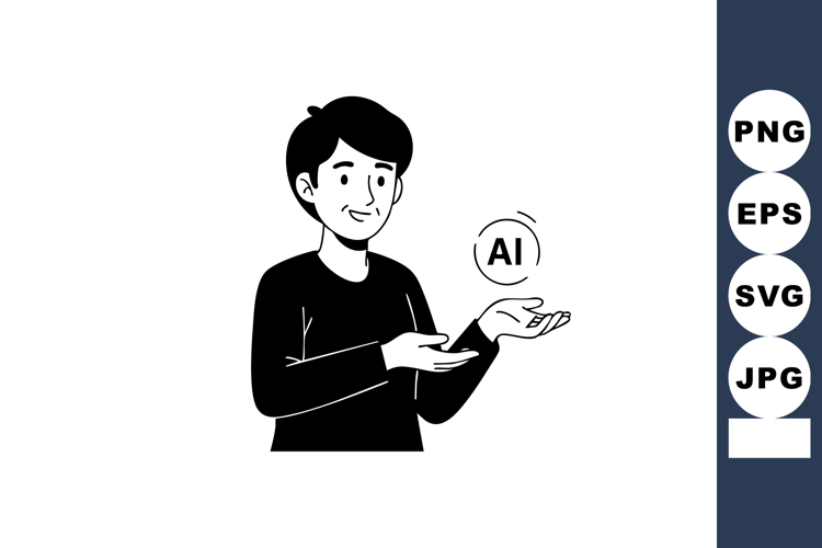 Presenting Clipart Image 17