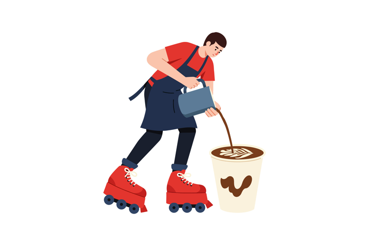 Roller Skates Clipart Image 20
