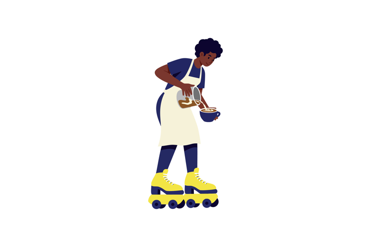 Roller Skates Clipart Image 14