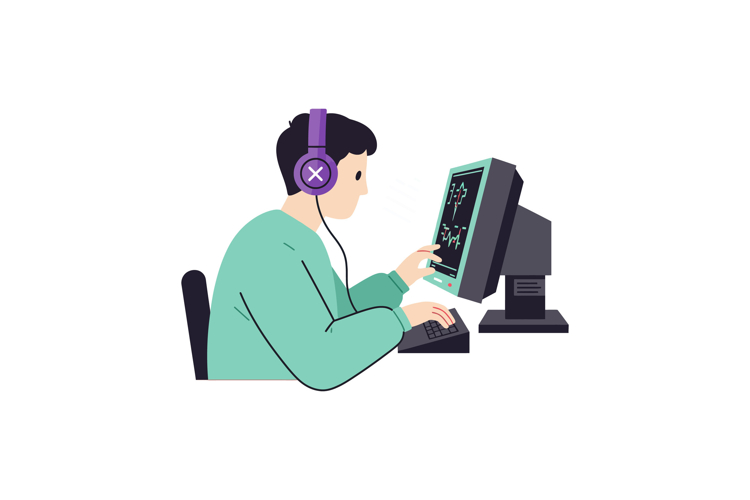 Headphones Vector Image 4
