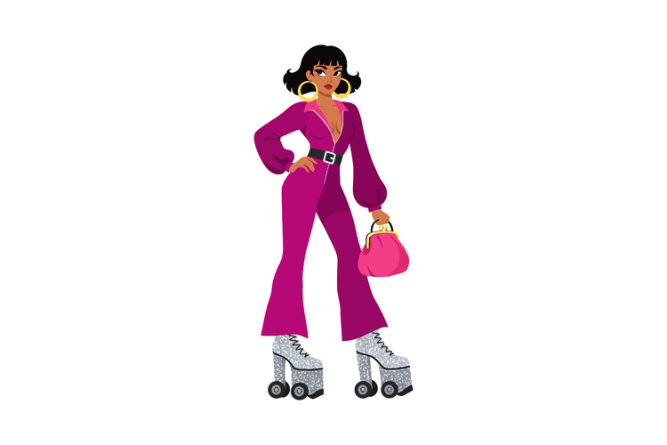 Roller Skates Clipart Image 5