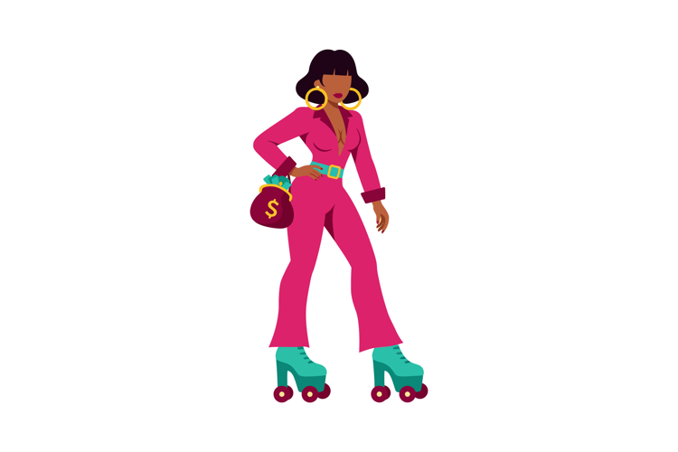 Roller Skates Clipart
