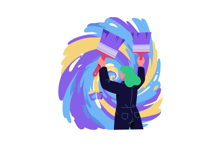 Swirl Vector Image 24