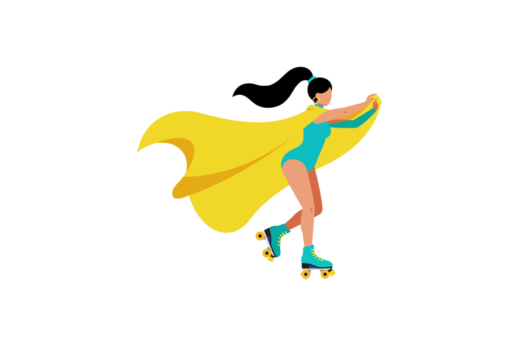 Roller Skates Clipart Image 8