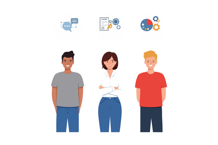 Group Of People Clipart Image 6