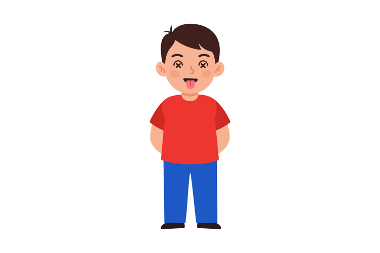 Funny Face Clipart Image 20