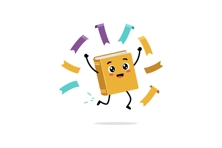 Cartoon Book Clipart Image 4