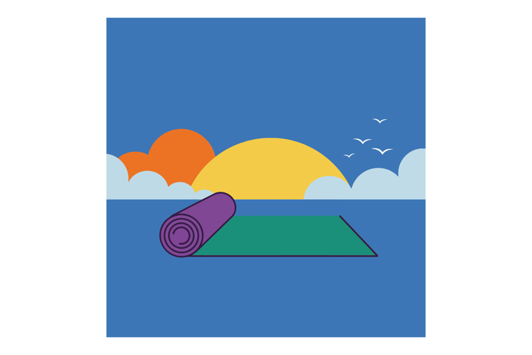 Sunset Vector Image 16