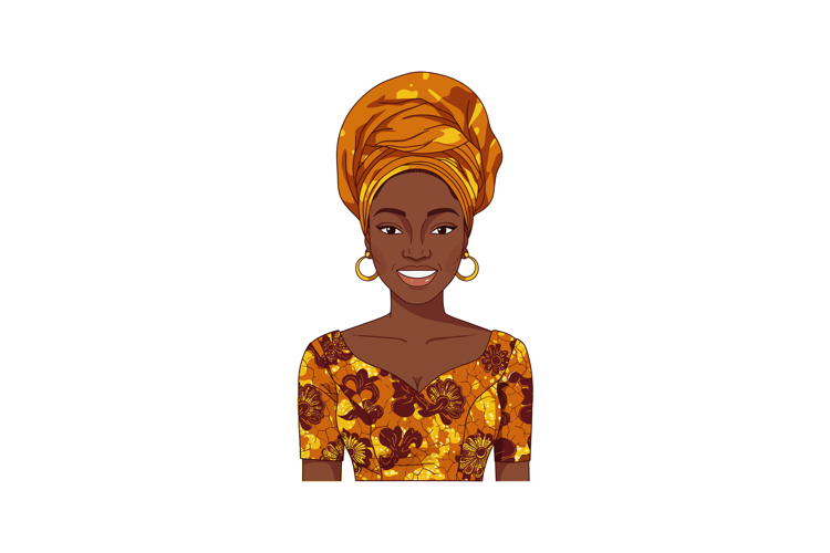 African Clipart Image 19